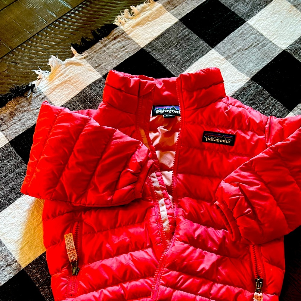 Baby Girl Patagonia puff jacket